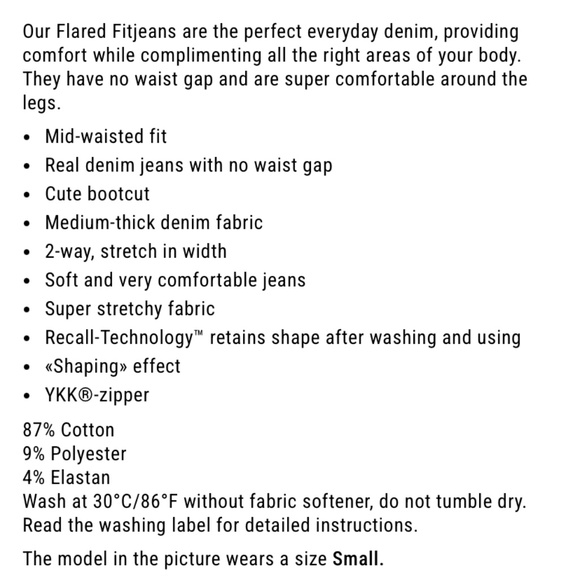 Fitjeans - Flared Arctic Light Blue - Picture 7 of 13